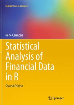 Couverture de l’ouvrage Statistical Analysis of Financial Data in R