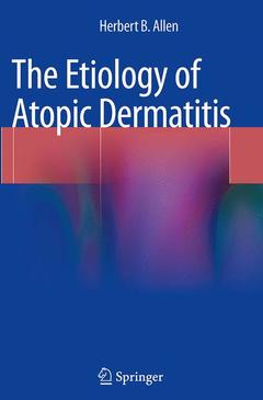 Couverture de l’ouvrage The Etiology of Atopic Dermatitis