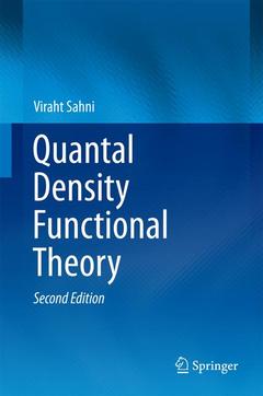 Couverture de l’ouvrage Quantal Density Functional Theory