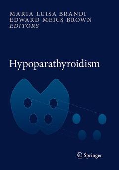 Couverture de l’ouvrage Hypoparathyroidism