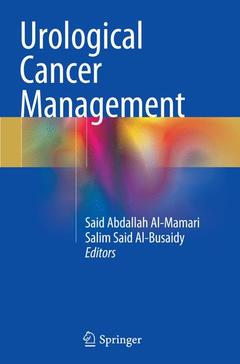 Couverture de l’ouvrage Urological Cancer Management