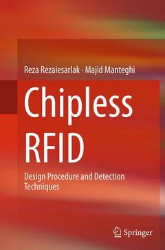 Couverture de l’ouvrage Chipless RFID