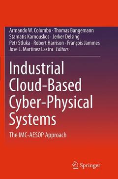 Cover of the book Industrial Cloud-Based Cyber-Physical Systems
