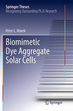Couverture de l’ouvrage Biomimetic Dye Aggregate Solar Cells