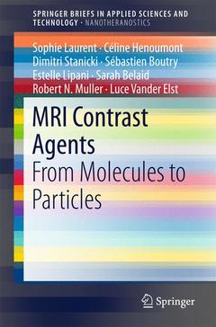 Cover of the book MRI Contrast Agents
