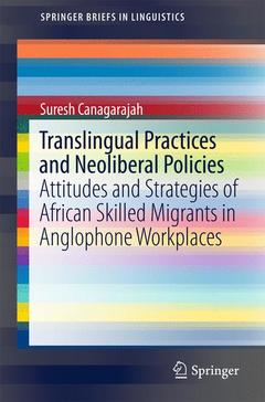 Couverture de l’ouvrage Translingual Practices and Neoliberal Policies