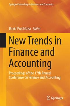 Cover of the book New Trends in Finance and Accounting