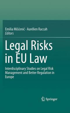 Couverture de l’ouvrage Legal Risks in EU Law