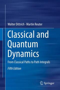 Couverture de l’ouvrage Classical and Quantum Dynamics