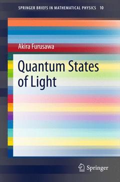 Couverture de l’ouvrage Quantum States of Light