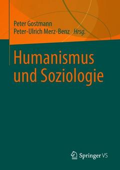Couverture de l’ouvrage Humanismus und Soziologie
