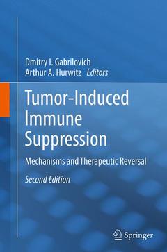 Couverture de l’ouvrage Tumor-Induced Immune Suppression