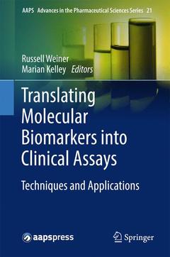 Couverture de l’ouvrage Translating Molecular Biomarkers into Clinical Assays