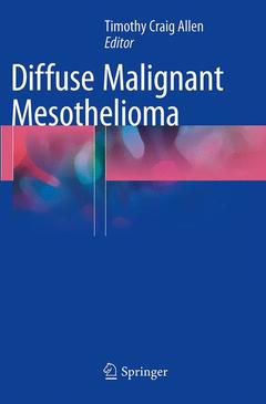 Couverture de l’ouvrage Diffuse Malignant Mesothelioma