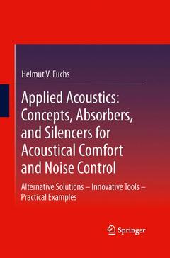 Couverture de l’ouvrage Applied Acoustics: Concepts, Absorbers, and Silencers for Acoustical Comfort and Noise Control