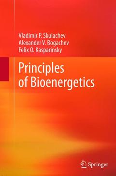 Couverture de l’ouvrage Principles of Bioenergetics