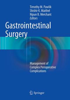 Couverture de l’ouvrage Gastrointestinal Surgery