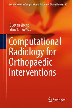 Couverture de l’ouvrage Computational Radiology for Orthopaedic Interventions