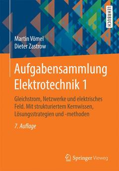 Couverture de l’ouvrage Aufgabensammlung Elektrotechnik 1