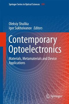 Couverture de l’ouvrage Contemporary Optoelectronics