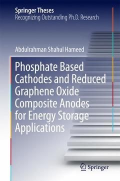 Cover of the book Phosphate Based Cathodes and Reduced Graphene Oxide Composite Anodes for Energy Storage Applications