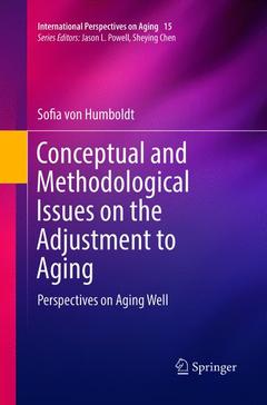 Couverture de l’ouvrage Conceptual and Methodological Issues on the Adjustment to Aging