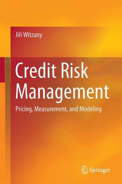 Couverture de l’ouvrage Credit Risk Management