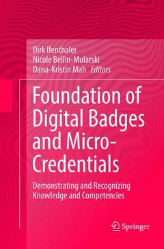 Cover of the book Foundation of Digital Badges and Micro-Credentials
