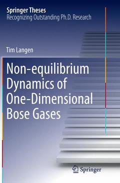 Couverture de l’ouvrage Non-equilibrium Dynamics of One-Dimensional Bose Gases