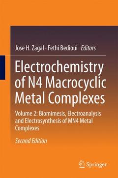 Cover of the book Electrochemistry of N4 Macrocyclic Metal Complexes