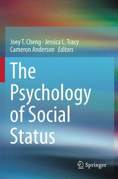 Cover of the book The Psychology of Social Status