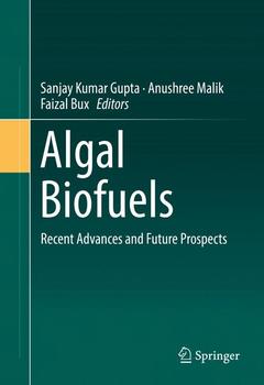 Couverture de l’ouvrage Algal Biofuels