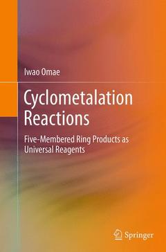 Couverture de l’ouvrage Cyclometalation Reactions