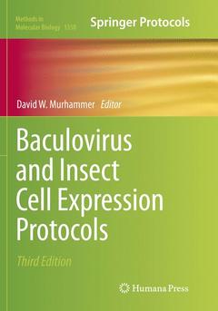 Couverture de l’ouvrage Baculovirus and Insect Cell Expression Protocols