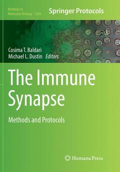 Couverture de l’ouvrage The Immune Synapse