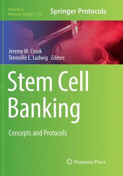 Couverture de l’ouvrage Stem Cell Banking