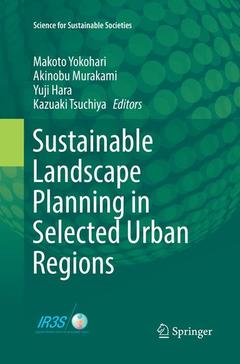 Couverture de l’ouvrage Sustainable Landscape Planning in Selected Urban Regions