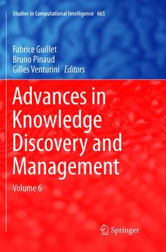 Cover of the book Advances in Knowledge Discovery and Management