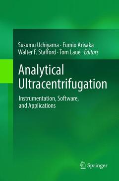 Cover of the book Analytical Ultracentrifugation