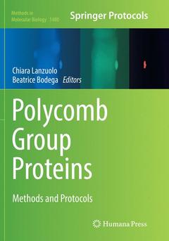 Couverture de l’ouvrage Polycomb Group Proteins