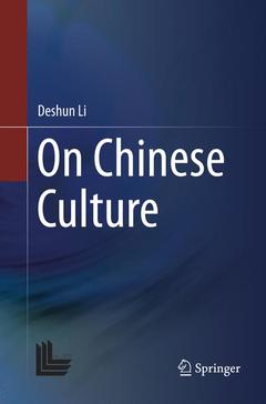 Couverture de l’ouvrage On Chinese Culture
