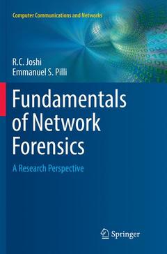 Couverture de l’ouvrage Fundamentals of Network Forensics