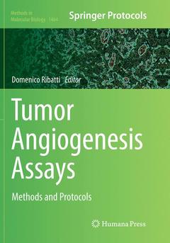 Cover of the book Tumor Angiogenesis Assays