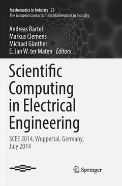 Couverture de l’ouvrage Scientific Computing in Electrical Engineering