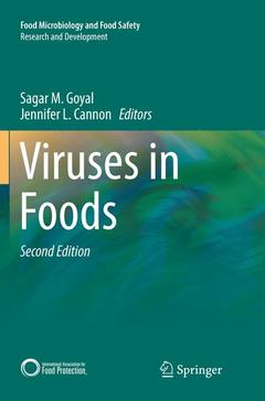 Couverture de l’ouvrage Viruses in Foods