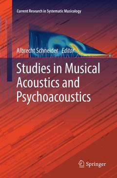 Couverture de l’ouvrage Studies in Musical Acoustics and Psychoacoustics