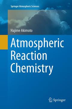 Couverture de l’ouvrage Atmospheric Reaction Chemistry