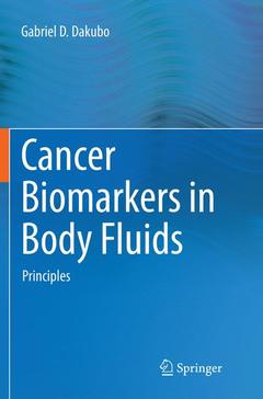 Couverture de l’ouvrage Cancer Biomarkers in Body Fluids