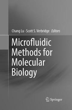 Couverture de l’ouvrage Microfluidic Methods for Molecular Biology