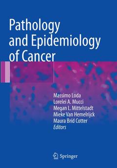 Couverture de l’ouvrage Pathology and Epidemiology of Cancer